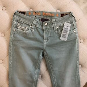 Rock Revival grey soft Capri pants